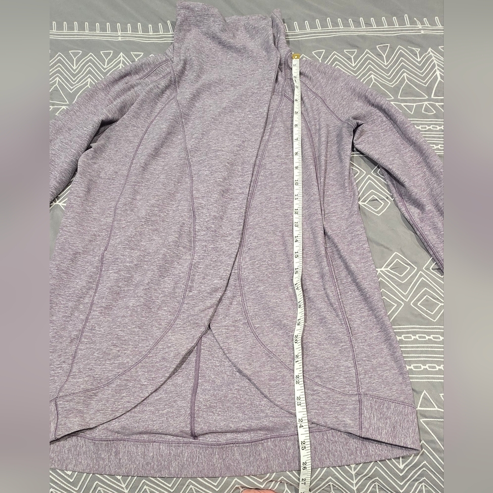 Lululemon Rulu Rally Wrap In Heathered Purple Size 4 - Picture 2 of 10